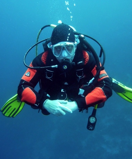Svømmefødder til SCUBA dykning