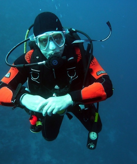 Dykkermaske til scubadykning